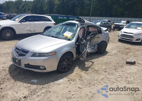 2007 Acura Tl Type S из США, поврежденный, VIN 19UUA76557A047122